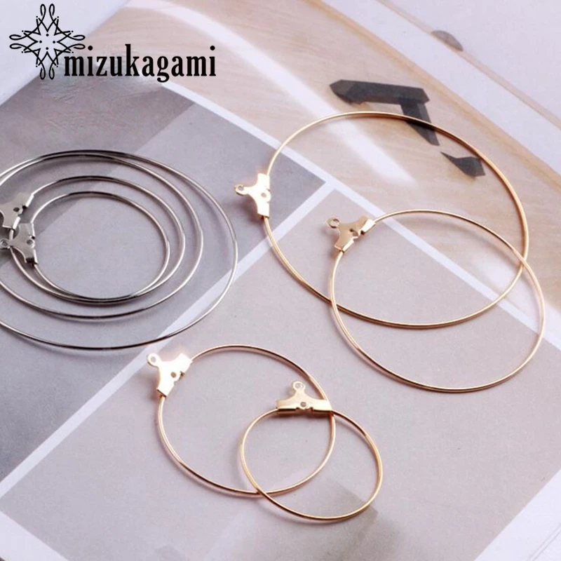Golden Metal Copper Big Round Circle Shapes Charms 10pcs/lot For DIY Fashion Drop Earrings Jewelry Production Matching
Golden Metal Copper Big Round Circle Shapes Charms 10pcs/lot For DIY Fashion Drop Earrings Jewelry Production Matching