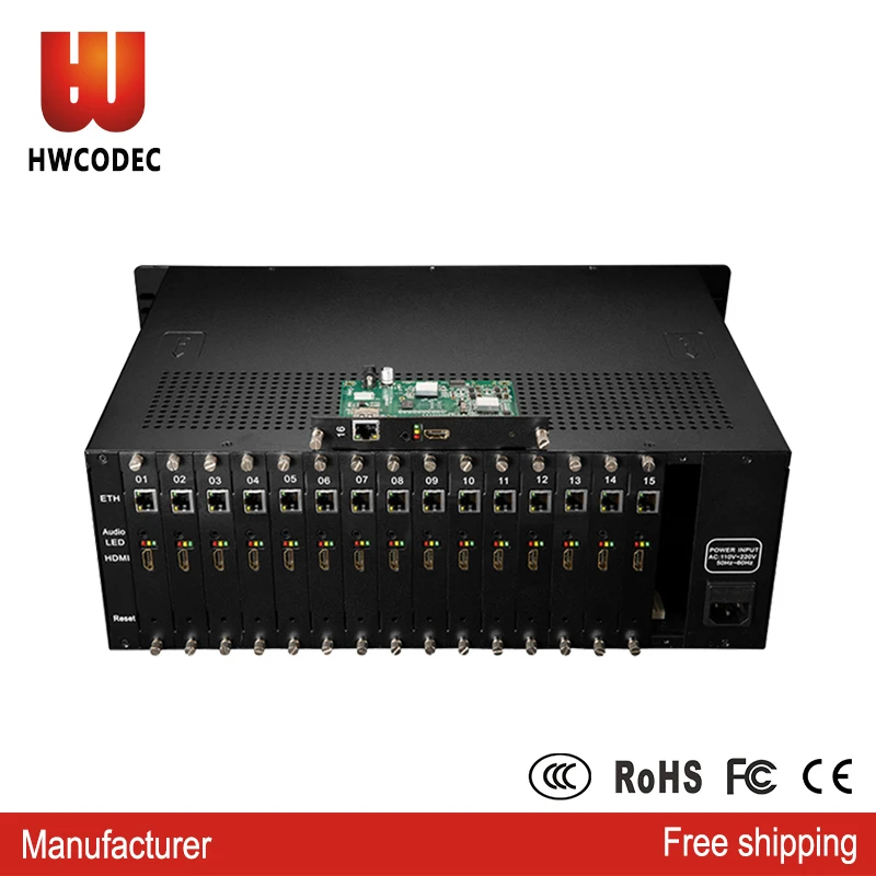 HWCODEC h.264 16 channel hdmi encoder hdmi to ip digital video live streaming 1080p hd encoder iptv providers
HWCODEC h.264 16 channel hdmi encoder hdmi to ip digital video live streaming 1080p hd encoder iptv providers