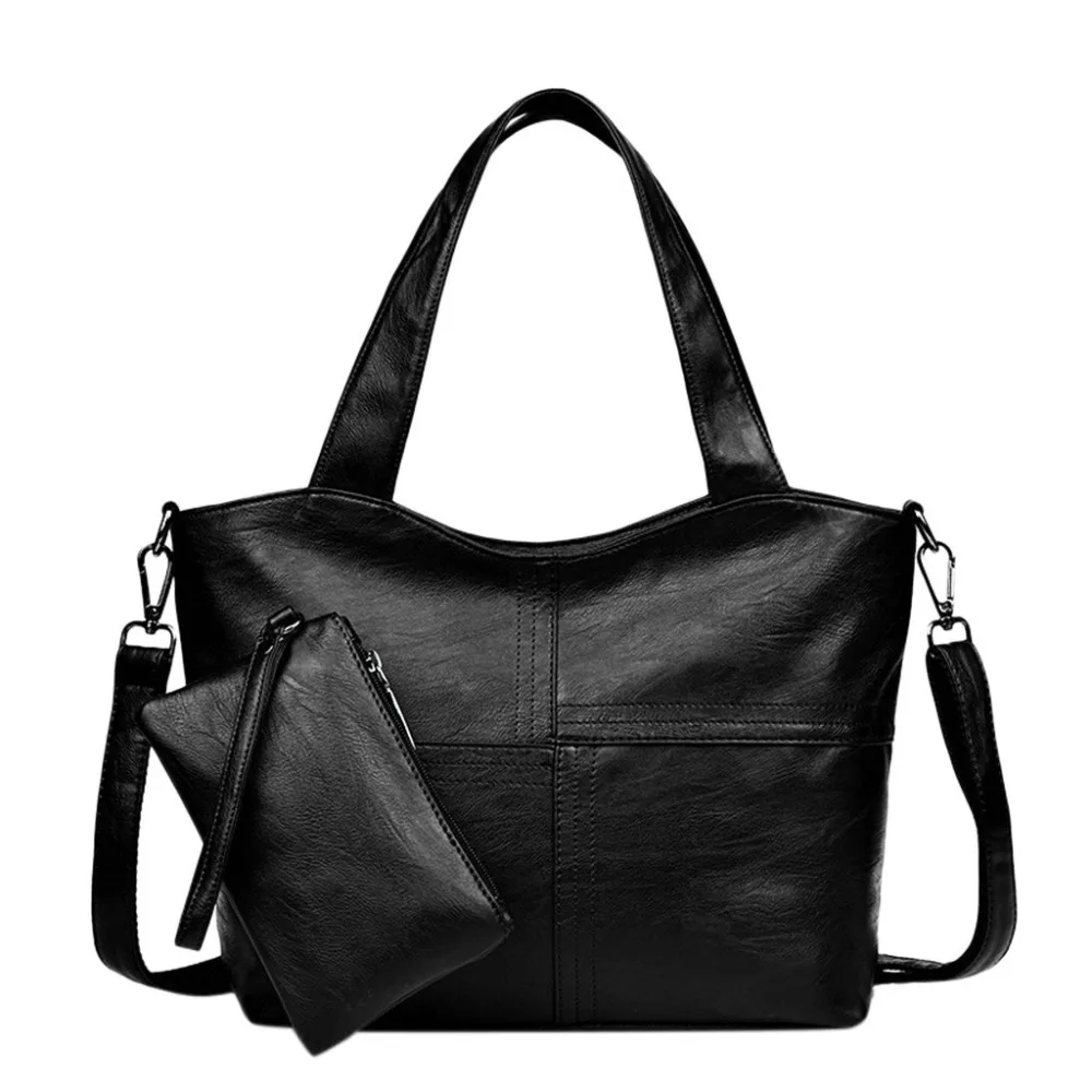 Shoulder bag ladies Korean fashion retro leather high quality casual solid color two-piece handbag messenger bag two-piece A1
Shoulder bag ladies Korean fashion retro leather high quality casual solid color two-piece handbag messenger bag two-piece A1