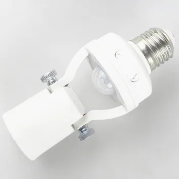 Smart 110V-240V infrared sensor motion sensor infrared E27 180 degree rotation LED lamp base with light control switch bulb
Smart 110V-240V infrared sensor motion sensor infrared E27 180 degree rotation LED lamp base with light control switch bulb