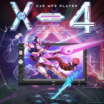 7 Inch Car Stereo Radio MP5 USB AUX HD Bluetooth Mirror Link Touch Screen Player Autoradio + Cam
7 Inch Car Stereo Radio MP5 USB AUX HD Bluetooth Mirror Link Touch Screen Player Autoradio + Cam
