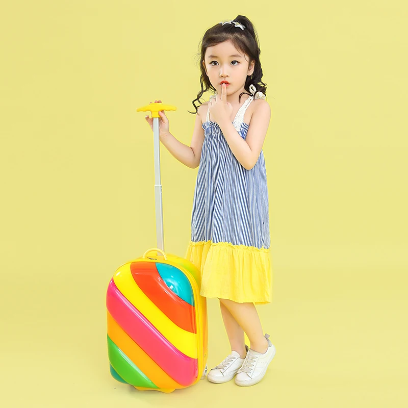 16"Cartoon boarding Luggage,Children's luminous one-way wheel Trolley case,3D Rainbow suitcase,Personalized Kids school bag
16"Cartoon boarding Luggage,Children's luminous one-way wheel Trolley case,3D Rainbow suitcase,Personalized Kids school bag