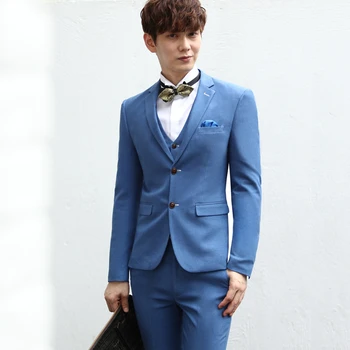 Blazer Men Suit Jacket Vest Pants Slim Gentleman Groom Wedding Blazers Solid Business Party mens Suits 3pieces Set Plus Size
Blazer Men Suit Jacket Vest Pants Slim Gentleman Groom Wedding Blazers Solid Business Party mens Suits 3pieces Set Plus Size
