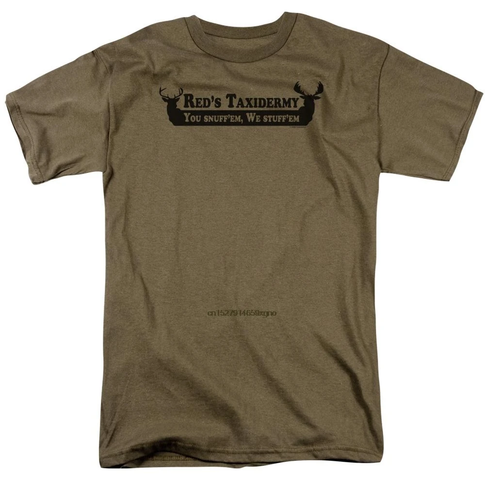 2019 Printed Men T Shirt Cotton Short Sleeve Red's Taxidermy Adult Regular Fit T-Shirtwomen t shirt
2019 Printed Men T Shirt Cotton Short Sleeve Red's Taxidermy Adult Regular Fit T-Shirtwomen t shirt