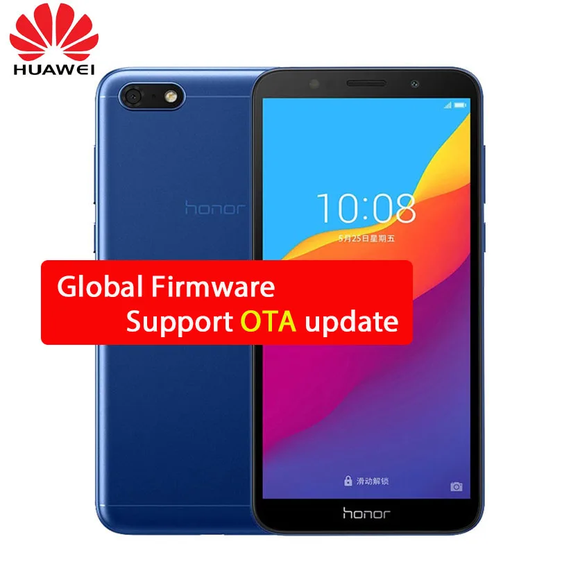 Huawei Y5 Prime 2018 2GB 16GB Honor 7 Play 7 4G LTE Mobile Phone Quad Core 5.45" 1440*720P 5.0MP 13.0MP Android 8.1 Smartphone
Huawei Y5 Prime 2018 2GB 16GB Honor 7 Play 7 4G LTE Mobile Phone Quad Core 5.45" 1440*720P 5.0MP 13.0MP Android 8.1 Smartphone