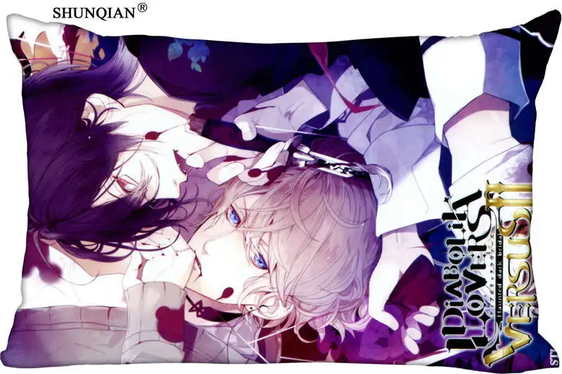 Nice DIABOLIK LOVERS Pillowcase Soft Pillow Cover 45x35cm(One Side) Custom Rectangle Zipper Pillow Cover Satin Fabric No Fade
Nice DIABOLIK LOVERS Pillowcase Soft Pillow Cover 45x35cm(One Side) Custom Rectangle Zipper Pillow Cover Satin Fabric No Fade