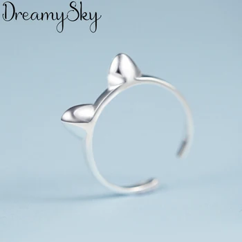 Bohemian Jewelry Fashion Silver Color Cat Ear Rings For Women Personality Ladies Vintage Engagement Finger Rings
Bohemian Jewelry Fashion Silver Color Cat Ear Rings For Women Personality Ladies Vintage Engagement Finger Rings