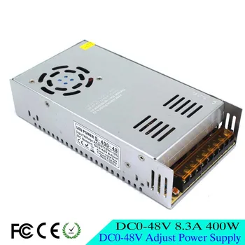 Universal Regulated Adjustable DC0-48V 8.3A 400W Switching Switch Power Supply Transformer 110v 220v AC DC 48V AC-DC SMPS
Universal Regulated Adjustable DC0-48V 8.3A 400W Switching Switch Power Supply Transformer 110v 220v AC DC 48V AC-DC SMPS
