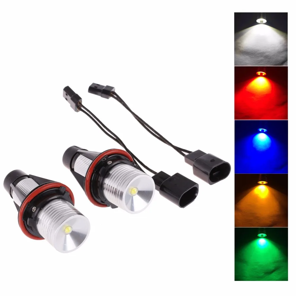 2*5W For Bridgelux LED Chips LED Marker Angel Eyes White Blue Red Yellow Color For BMW E39 E53 E60 E61 E63 E64
2*5W For Bridgelux LED Chips LED Marker Angel Eyes White Blue Red Yellow Color For BMW E39 E53 E60 E61 E63 E64
