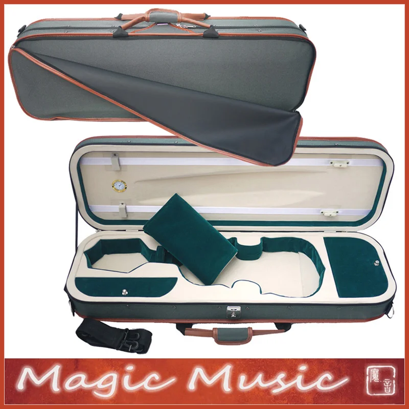 Green Cremona Canvas Violin Case for violin Size 4/4, Lightweight & Sturdy Oblong Case
Green Cremona Canvas Violin Case for violin Size 4/4, Lightweight & Sturdy Oblong Case