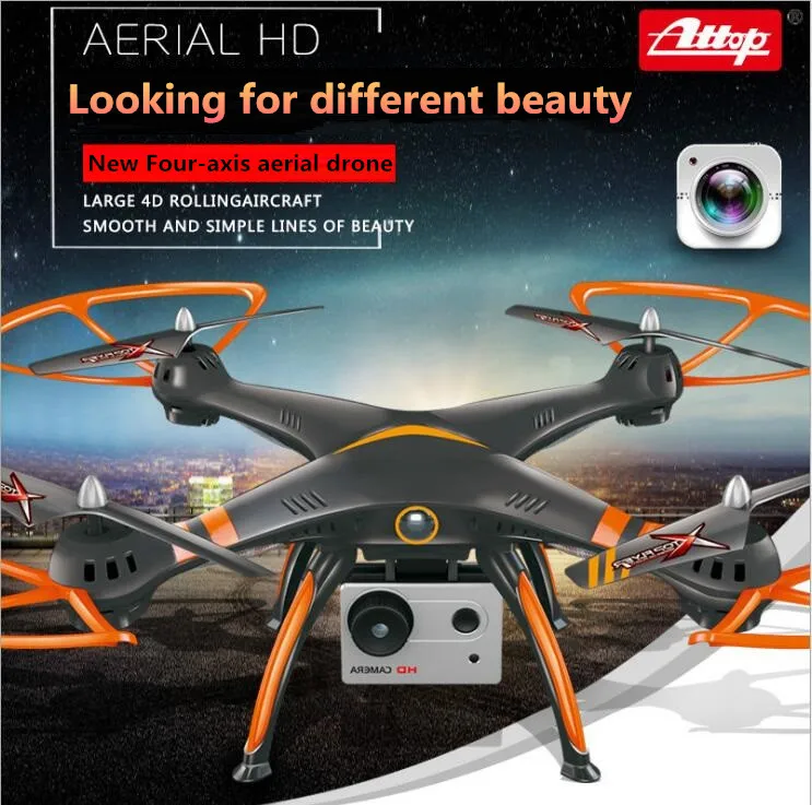 2017 large RC drone A18 2.4G 54CM headless mode WIFI real time remote control quadcopter with 720P camera attitude hold vs K70
2017 large RC drone A18 2.4G 54CM headless mode WIFI real time remote control quadcopter with 720P camera attitude hold vs K70
