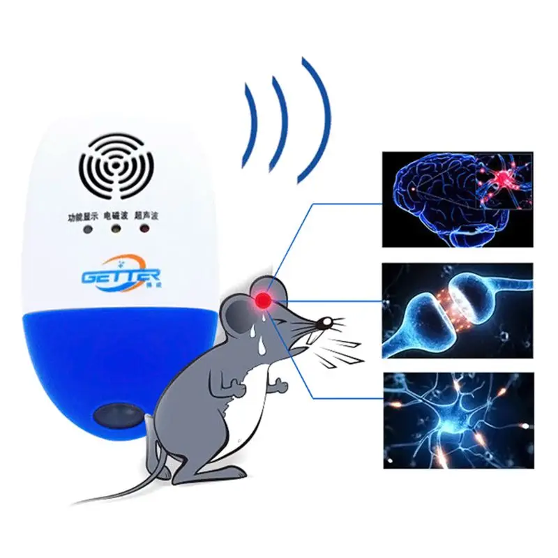 Electronic Ultrasonic Pest Reject Repeller Anti Mosquito Insect Killer Pest Control EU US
Electronic Ultrasonic Pest Reject Repeller Anti Mosquito Insect Killer Pest Control EU US