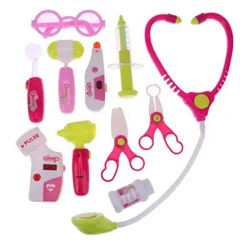 11pcs/Set Kids Doctor Play Role Pretend Toys Simulation Hospital Pretend Play Doctor Sound Set for Kids Education Gift Toys
11pcs/Set Kids Doctor Play Role Pretend Toys Simulation Hospital Pretend Play Doctor Sound Set for Kids Education Gift Toys