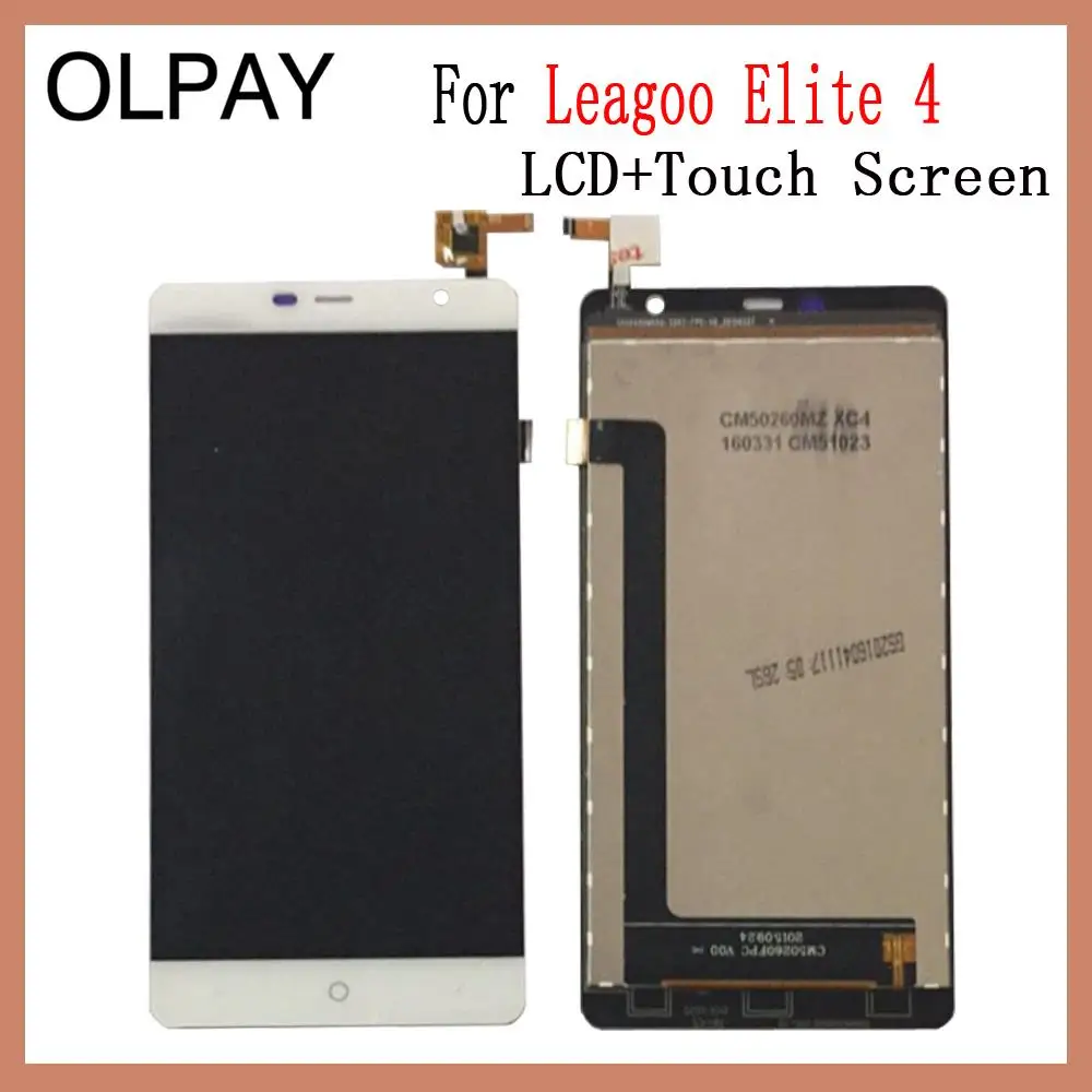 5 0 ''Новый оригинальный для Leagoo Elite 4 мобильный телефон ЖК-дисплей + кодирующий