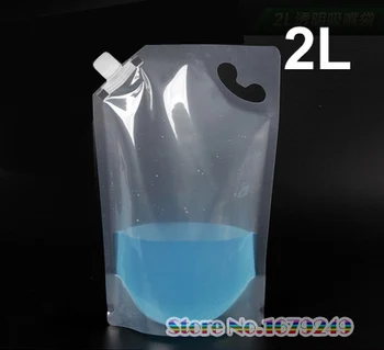 wholesale 2L Stand up Plastic Drink Packaging Spout Bag Pouch for Beverage Liquid Juice Milk Coffee Water
wholesale 2L Stand up Plastic Drink Packaging Spout Bag Pouch for Beverage Liquid Juice Milk Coffee Water
