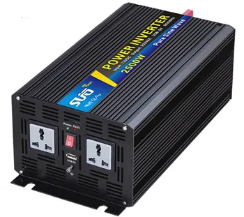 Pure sine wave inverter 2500W 110/220V 48/96VDC,PV Solar Inverter, Power inverter, Car Inverter Converter
Pure sine wave inverter 2500W 110/220V 48/96VDC,PV Solar Inverter, Power inverter, Car Inverter Converter