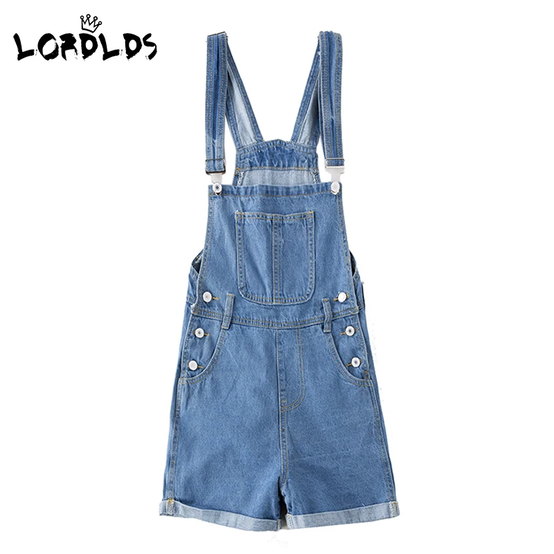 LORDLDS Denim Overalls Shorts Women Blue Summer Short Jumpsuits Playsuits 2019 New Romper combinaison short femme Jean shorts
LORDLDS Denim Overalls Shorts Women Blue Summer Short Jumpsuits Playsuits 2019 New Romper combinaison short femme Jean shorts