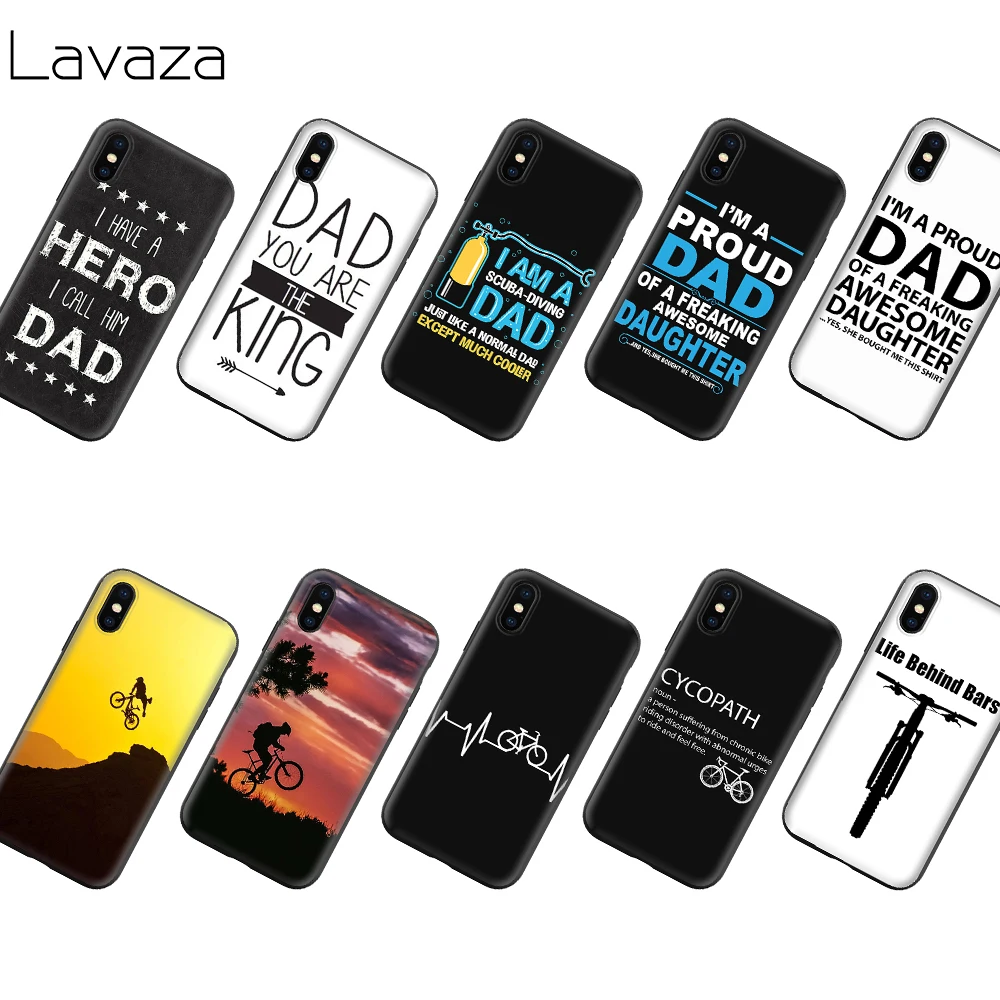 Lavaza Family Daddy I'm A Proud Dad Silicone Soft Case for iPhone XS Max XR X 8 7 6 6S Plus 5 5S SE
Lavaza Family Daddy I'm A Proud Dad Silicone Soft Case for iPhone XS Max XR X 8 7 6 6S Plus 5 5S SE