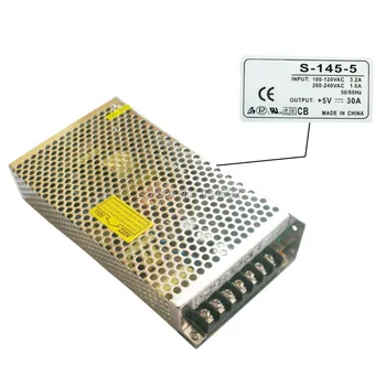DC 5V 30A Aluminum Universal Regulated Switching Power Supply Use For CCTV Cameras Led Strips Home Appliances Free DHL Shipping
DC 5V 30A Aluminum Universal Regulated Switching Power Supply Use For CCTV Cameras Led Strips Home Appliances Free DHL Shipping