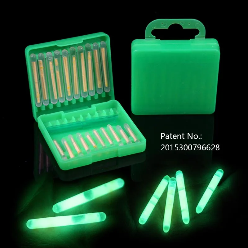 20 Sticks in box Fishing Fluorescent Lightstick Light Night Float Rod Lights Dark Glow Stick for fishing rod tip
20 Sticks in box Fishing Fluorescent Lightstick Light Night Float Rod Lights Dark Glow Stick for fishing rod tip