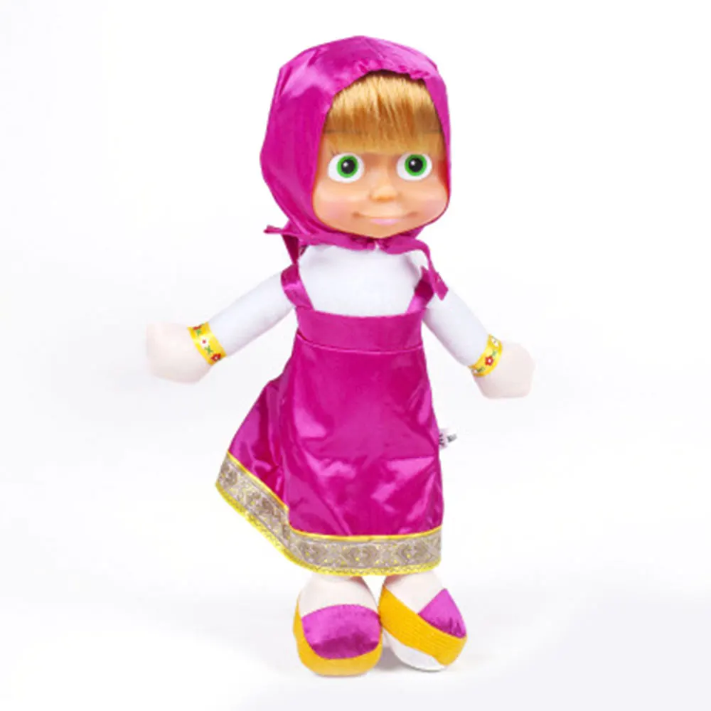 2019 Lovely Big Eyes Masha Plush Singing Electric Masha Doll for Xmas Gifts Drop Shipping
2019 Lovely Big Eyes Masha Plush Singing Electric Masha Doll for Xmas Gifts Drop Shipping