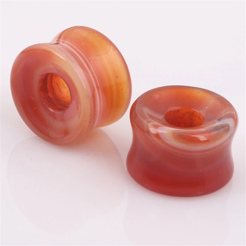 New Red Natural Stone Hollow Flesh Tunnel Gauge Ear Plugs Stretcher Expander Earrings Body Piercing Screw Fashion Sexy Jewelry
New Red Natural Stone Hollow Flesh Tunnel Gauge Ear Plugs Stretcher Expander Earrings Body Piercing Screw Fashion Sexy Jewelry