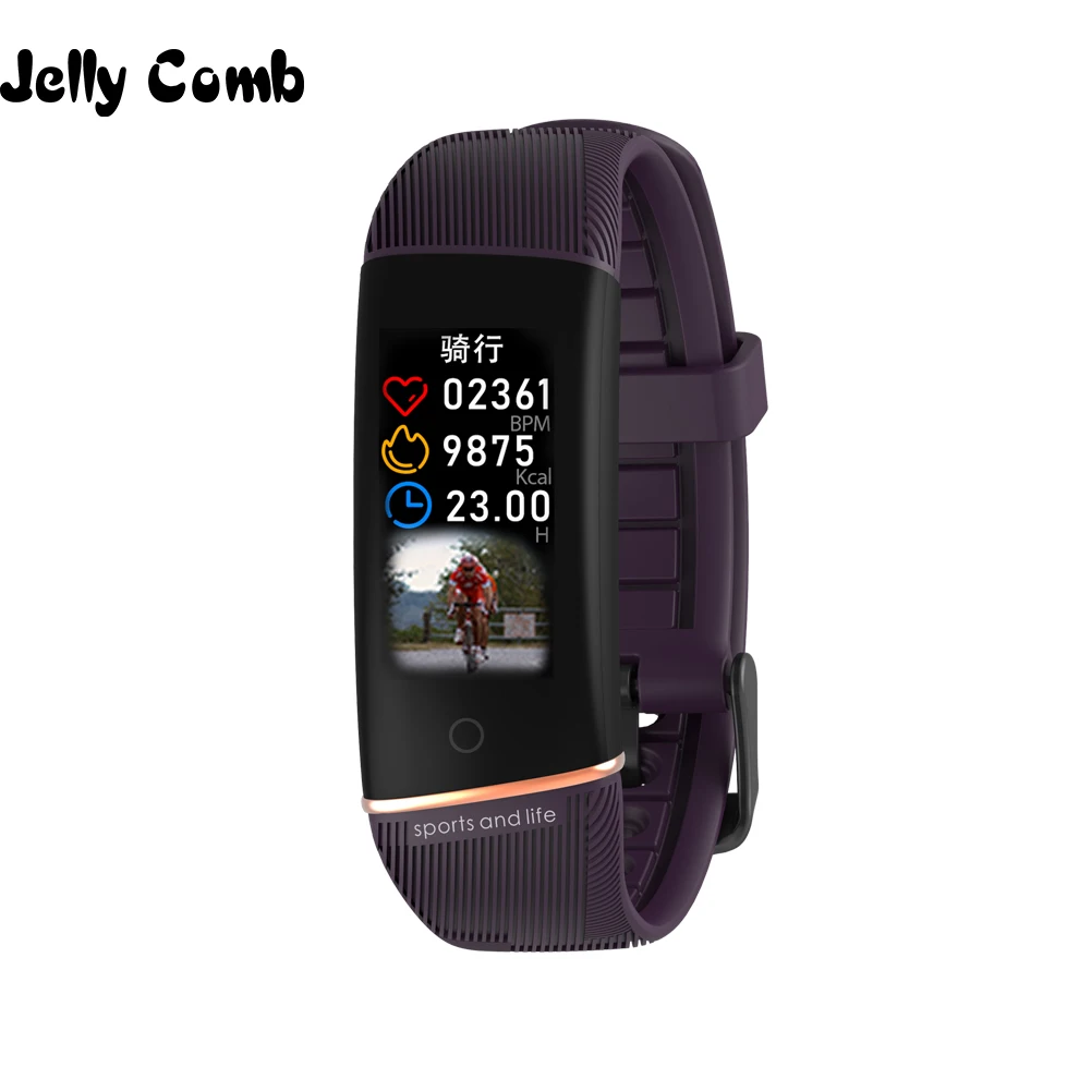 Jelly Comb Men Sport Smart Bracelet Fitness Track Heart Rate Monitor Smart Band Waterproof IP67 Smartband Women Watch for iOS
Jelly Comb Men Sport Smart Bracelet Fitness Track Heart Rate Monitor Smart Band Waterproof IP67 Smartband Women Watch for iOS