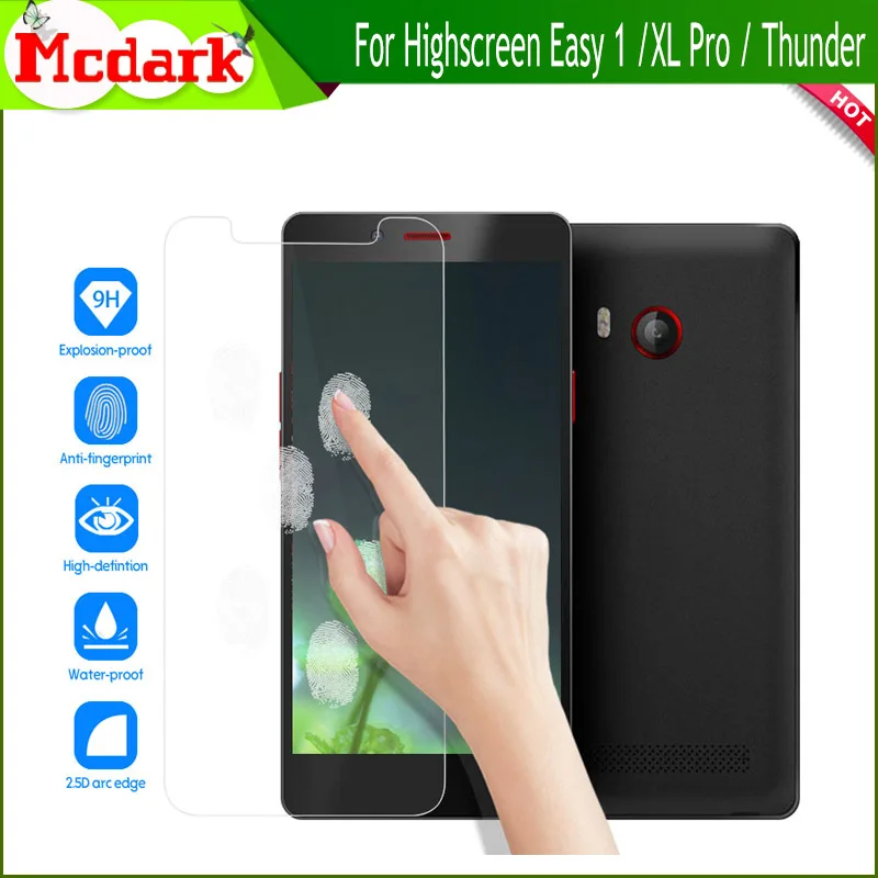 Закаленное стекло 9H для экрана высокого качества Easy 1 Thunder протектор XL Pro защитная