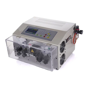 8 wheels wire cutting machine 25 square millimetre automatic wire stripping machine SWT508MAX wire peeling machine 
8 wheels wire cutting machine 25 square millimetre automatic wire stripping machine SWT508MAX wire peeling machine