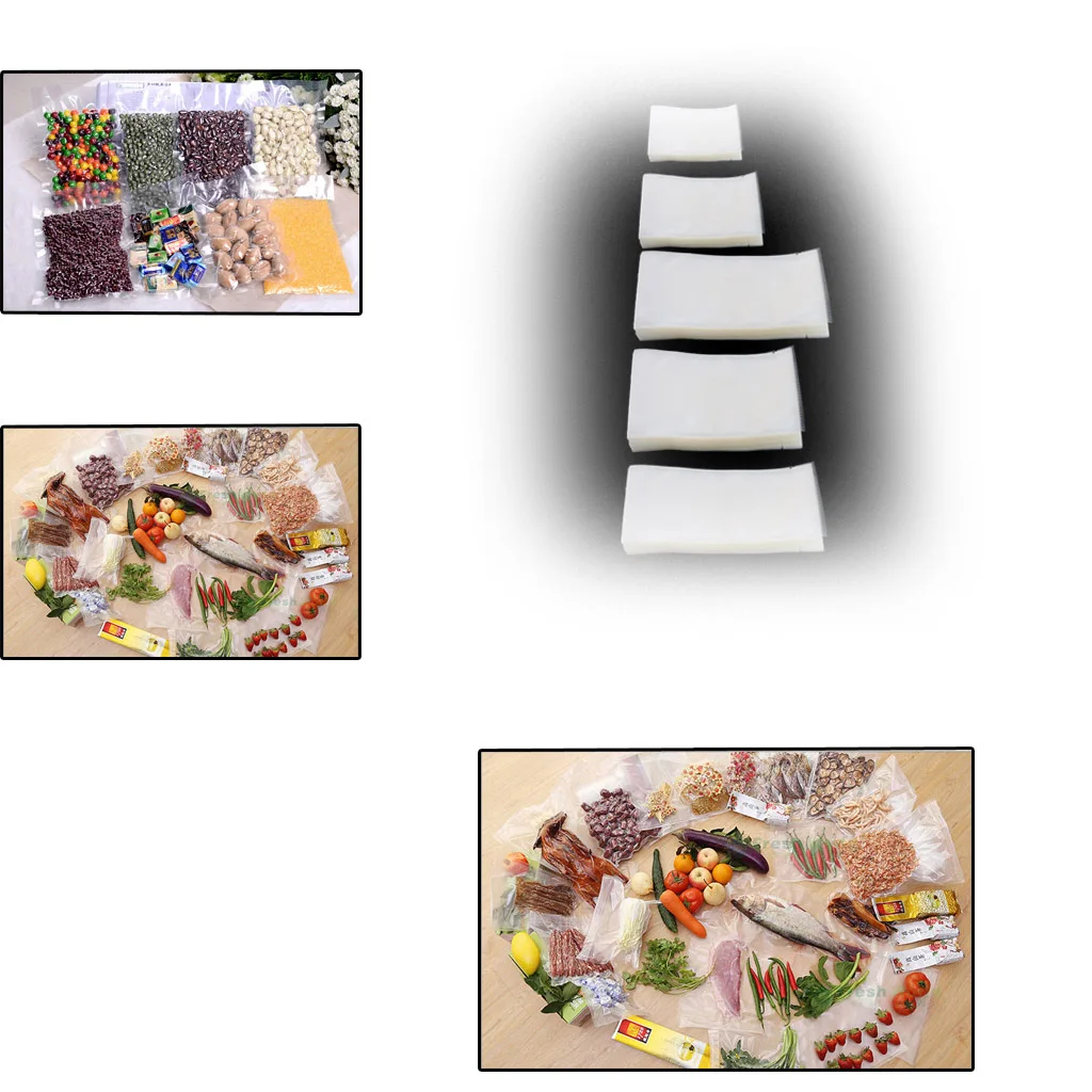 100Pcs Food Vacuum Bag Storage Sealer Space Packing Commercial Food Saver 8cm x 18cm/3.12'' x 7.02''
100Pcs Food Vacuum Bag Storage Sealer Space Packing Commercial Food Saver 8cm x 18cm/3.12'' x 7.02''