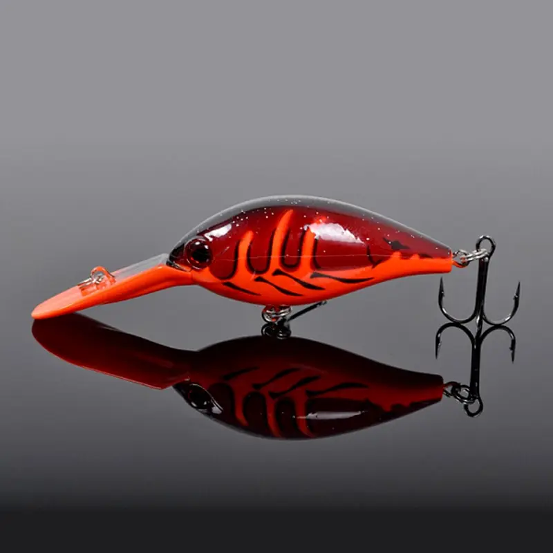Mini Crankbait Fishing Lure 64mm 16.5g Artificial Bait Hard Bait With VMC Hooks Carp Fishing
Mini Crankbait Fishing Lure 64mm 16.5g Artificial Bait Hard Bait With VMC Hooks Carp Fishing