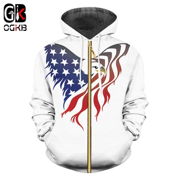 OGKB Hoodies Men/Women 2018 Sudaderas Hombre Hip Hop Brand Cool Print American Flag Zipper Hoodie Sweatshirt Slim Fit Hoody 6XL
OGKB Hoodies Men/Women 2018 Sudaderas Hombre Hip Hop Brand Cool Print American Flag Zipper Hoodie Sweatshirt Slim Fit Hoody 6XL