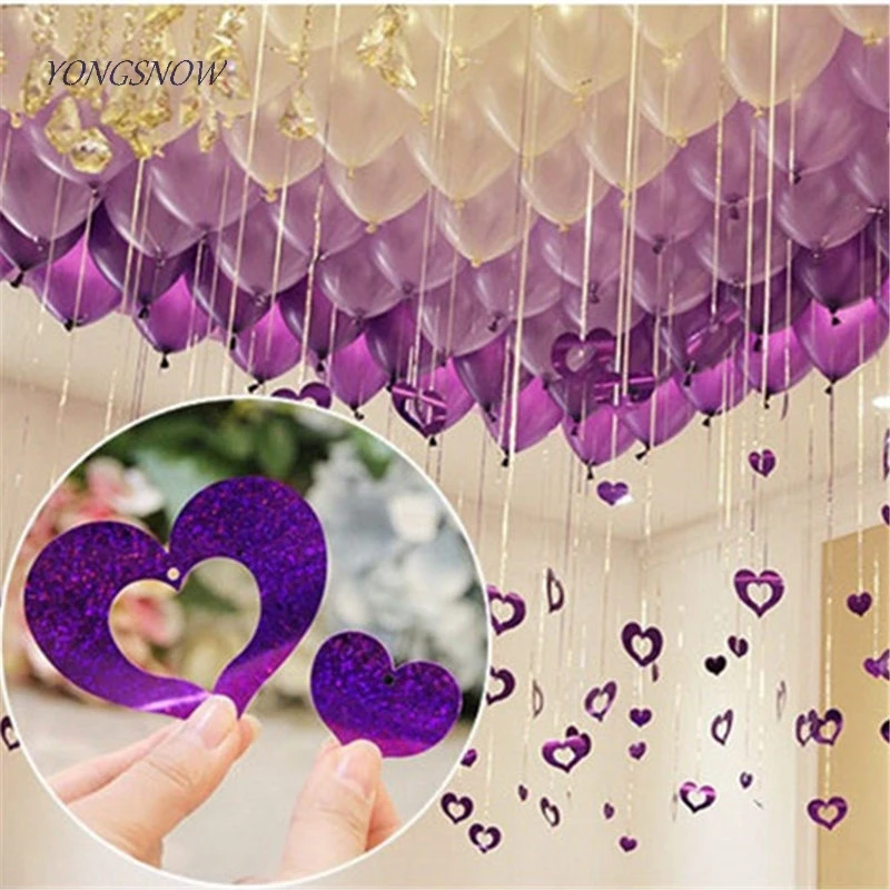 100pcs Shining Heart Pendant Foil Fringe Curtain Tinsel Tassels Party Wedding Birthday Room BackDrop Gathering Decoration
100pcs Shining Heart Pendant Foil Fringe Curtain Tinsel Tassels Party Wedding Birthday Room BackDrop Gathering Decoration
