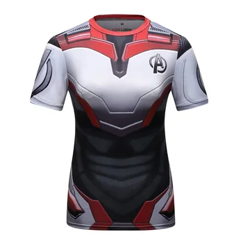 Avengers 4 endgame quantum war 3D women running t shirts compression shirt women's Iron man short sleeve gym for sports t-shirt 
Avengers 4 endgame quantum war 3D women running t shirts compression shirt women's Iron man short sleeve gym for sports t-shirt