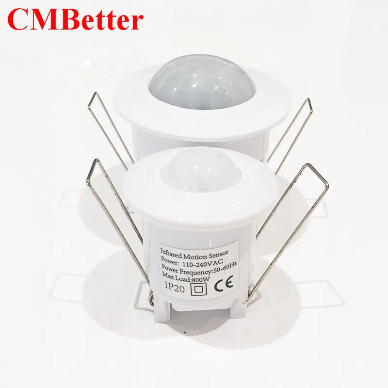 CMBetter 110-240V Motion Sensor Switch Detector Lamp Light Switch Adjustable Ceiling PIR Infrared Body Sensor Light Switch
CMBetter 110-240V Motion Sensor Switch Detector Lamp Light Switch Adjustable Ceiling PIR Infrared Body Sensor Light Switch