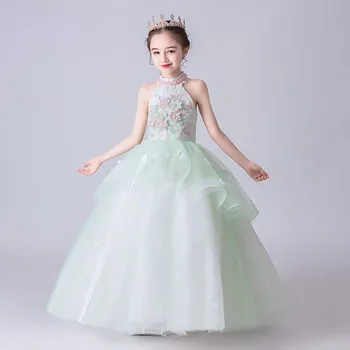 New Arrival Good Quality Children Girls Model Show Performance Host Prom Fluffy Dress Kids Teens Birthday Evening Party Dress
New Arrival Good Quality Children Girls Model Show Performance Host Prom Fluffy Dress Kids Teens Birthday Evening Party Dress
