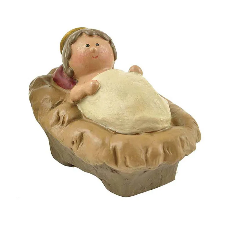 Hand-painted religious resin artefacts baby Jesus nativity manger church gift statues rustic home decor miniature figurines
Hand-painted religious resin artefacts baby Jesus nativity manger church gift statues rustic home decor miniature figurines