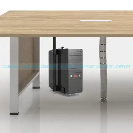 360 Degree Universal Pc Case Holder Under Desk Cpu Stand Hanging