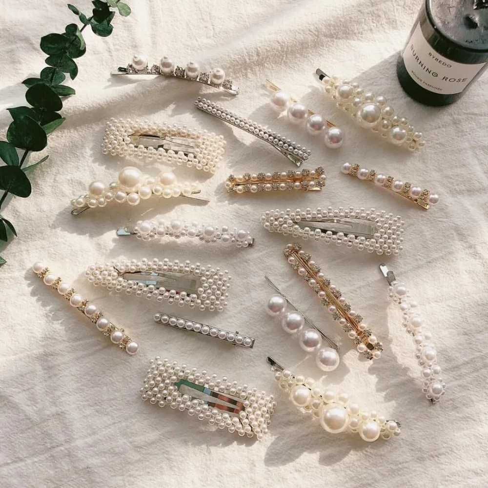 Miwens 2019 Hot New Fashion Pearl 1PC Stylish Metal Hairpins Lady Simple Hair Clips Barrettes Headwear Jewelry A342
Miwens 2019 Hot New Fashion Pearl 1PC Stylish Metal Hairpins Lady Simple Hair Clips Barrettes Headwear Jewelry A342