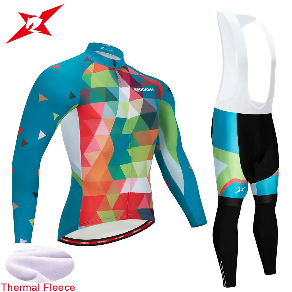 GEODASH High Quality Cycling Clothing Cycling Winter Men's Set Cycling Clothing Man GEL Pad Cycling Jersey 2019 Pro Team
GEODASH High Quality Cycling Clothing Cycling Winter Men's Set Cycling Clothing Man GEL Pad Cycling Jersey 2019 Pro Team