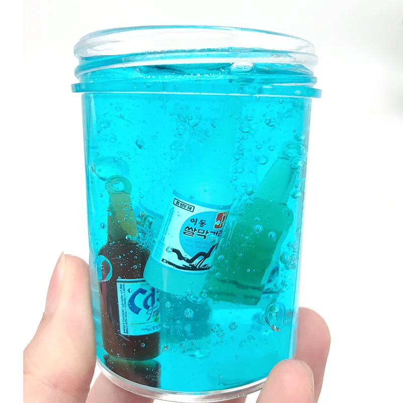 100ML Clay Slime DIY Crystal Mud Beer Bottle Play Transparent Magic Plasticine Children Toy Creativity Imagination Education Toy
100ML Clay Slime DIY Crystal Mud Beer Bottle Play Transparent Magic Plasticine Children Toy Creativity Imagination Education Toy