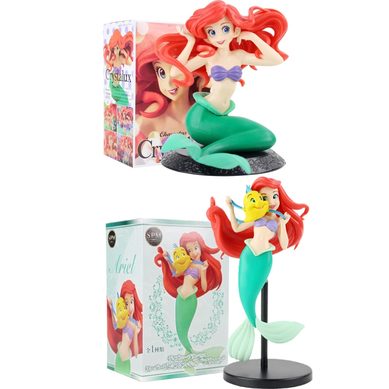 Princess Ariel Figure Toy Crystalux The Little Mermaid Ariel with Flounder Fish Beauty Model Dolls Children Gift
Princess Ariel Figure Toy Crystalux The Little Mermaid Ariel with Flounder Fish Beauty Model Dolls Children Gift