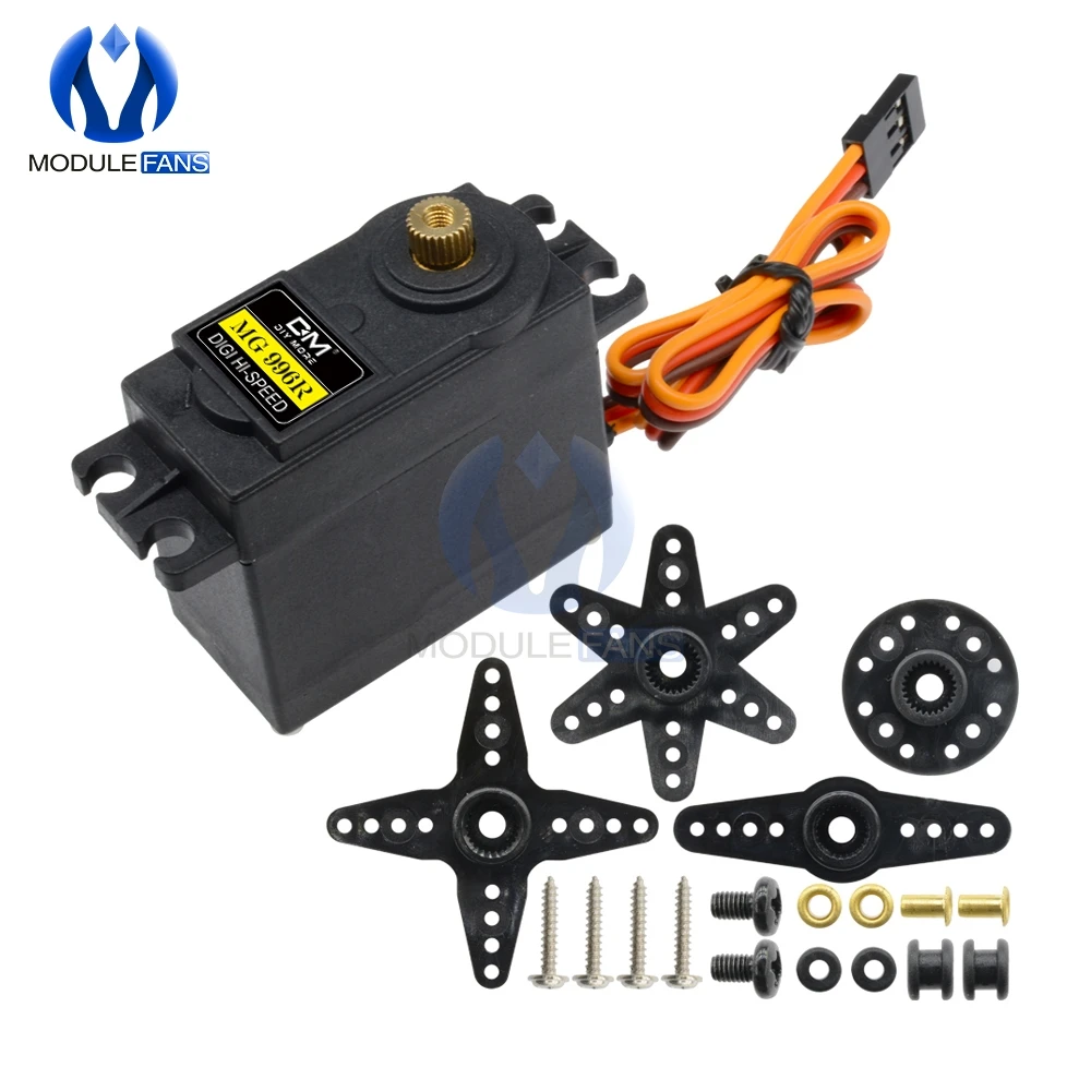 MG996R MG996 MG 996R Metal Gears Digital RC Servo Motor High Torque Helicopter Boat Car Torque RC CAR
MG996R MG996 MG 996R Metal Gears Digital RC Servo Motor High Torque Helicopter Boat Car Torque RC CAR