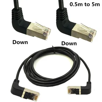 Elbow Down & Down Angled 90D cat5e 8P8C FTP STP UTP Cat 5e Ethernet Network Cable RJ45 Lan Patch Cord 0.5m 1m 2m 3m 5m Angle
Elbow Down & Down Angled 90D cat5e 8P8C FTP STP UTP Cat 5e Ethernet Network Cable RJ45 Lan Patch Cord 0.5m 1m 2m 3m 5m Angle