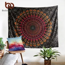 BeddingOutlet Boho שטיח אהבת משתרע מודפס תליית קיר שטיחי עיצוב בית 140cm x 210cm 175cm x 220cm 1Pc אופנה(China)