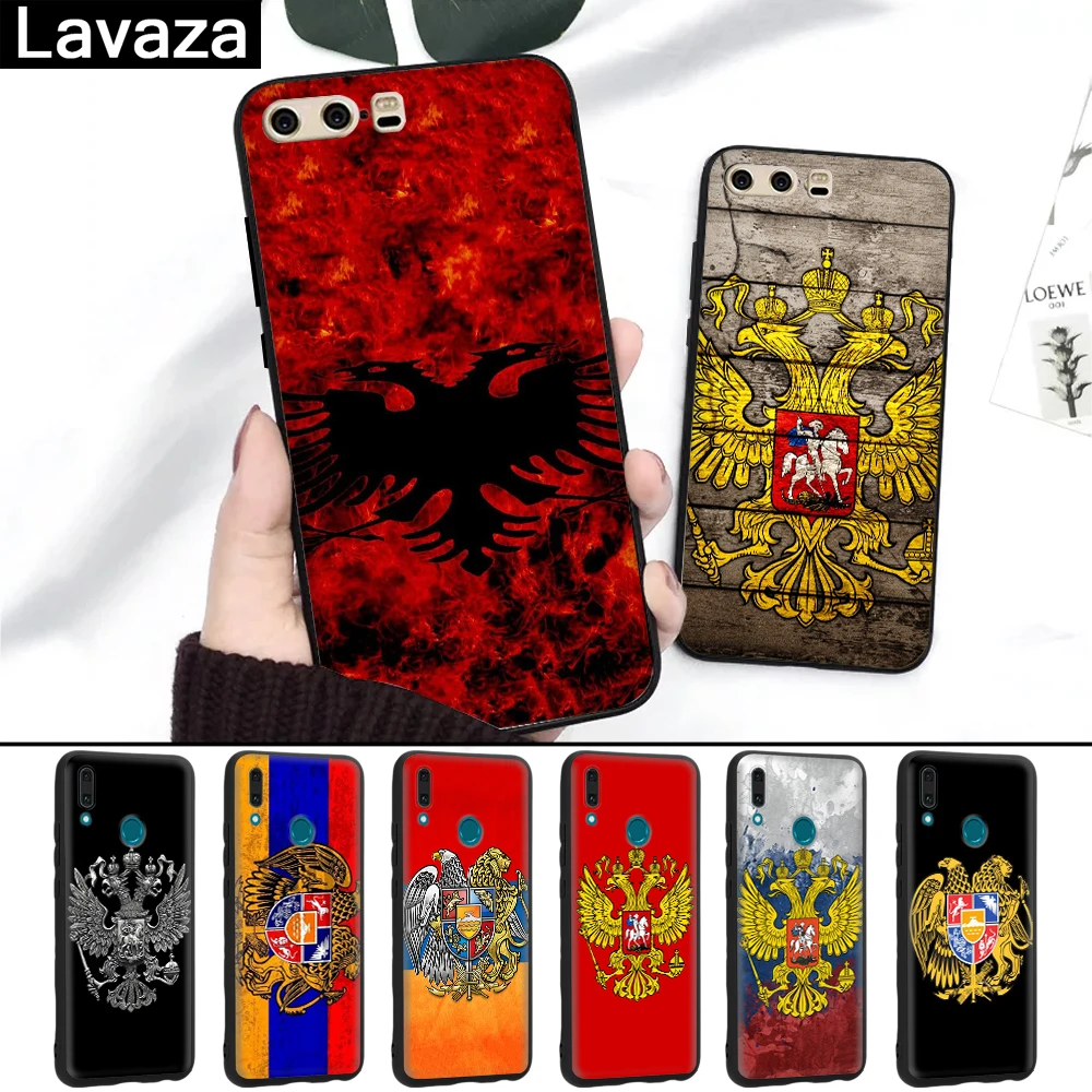 Lavaza Armenia Albania Russia flag Emblem Silicone Case for Huawei P8 Lite 2015 2017 P9 2016 Mini P10 P20 Pro P Smart 2019
Lavaza Armenia Albania Russia flag Emblem Silicone Case for Huawei P8 Lite 2015 2017 P9 2016 Mini P10 P20 Pro P Smart 2019