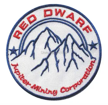 RED DWARF Company JUPITER MINING CORP Logo TV MOVIE Iron On/Sew On Patch Tshirt TRANSFER MOTIF APPLIQUE Rock Punk Badge
RED DWARF Company JUPITER MINING CORP Logo TV MOVIE Iron On/Sew On Patch Tshirt TRANSFER MOTIF APPLIQUE Rock Punk Badge