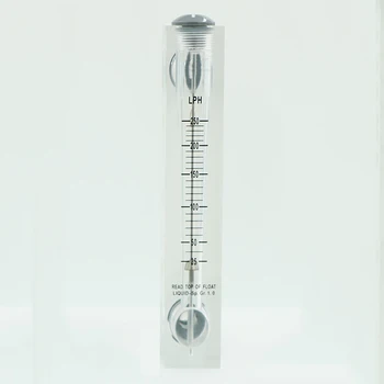 25-250LPH 1/2" BSPT Male Thread PMMA Panel Type Liquid Float Flowmeter Water Flow Meter Rotameter Without Control Valve
25-250LPH 1/2" BSPT Male Thread PMMA Panel Type Liquid Float Flowmeter Water Flow Meter Rotameter Without Control Valve