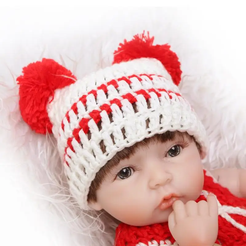 10 inch Cuddly Dolls Bonecas Bebe Reborn Silicone Soft Full Vinyl body Baby toys Mini Doll twins Washable Bathtime Lifelike Toys
10 inch Cuddly Dolls Bonecas Bebe Reborn Silicone Soft Full Vinyl body Baby toys Mini Doll twins Washable Bathtime Lifelike Toys