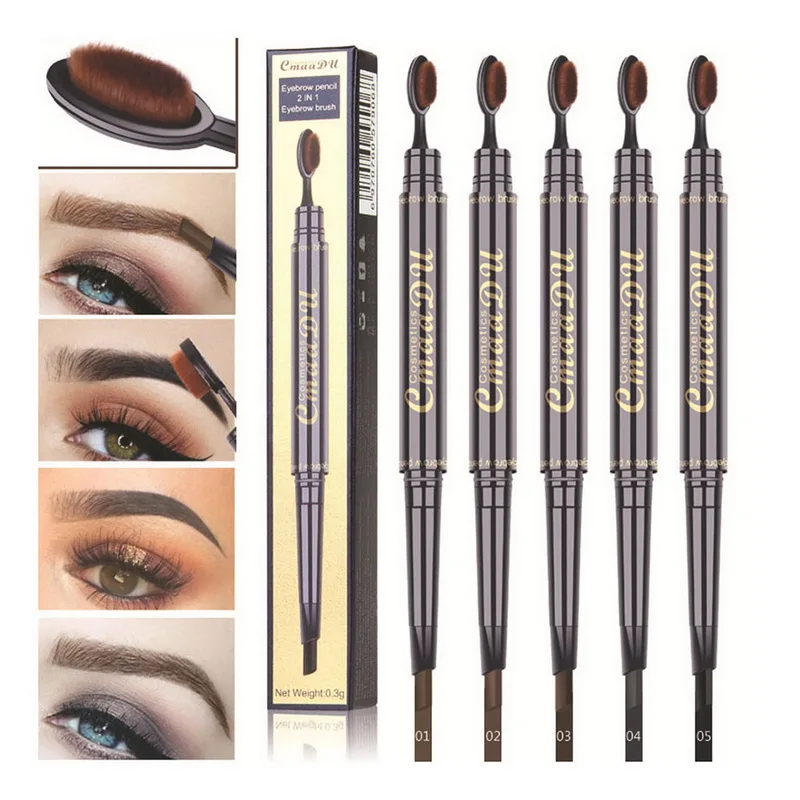Manooby Newly Toothbrush Head Eyebrow Pencil Eye Makeup Durable Waterproof Long Lasting Easy to Color for Women Lady Girl
Manooby Newly Toothbrush Head Eyebrow Pencil Eye Makeup Durable Waterproof Long Lasting Easy to Color for Women Lady Girl